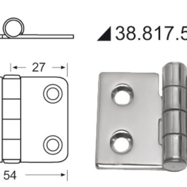 In acciaio inox, lucidate a specchio, con smorzamento delle vibrazioni tramite asse centrale frenato.