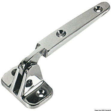 In ottone cromato per apertura boccaporto.