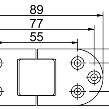 Cerniere autoreggenti a doppia spina indicate per ante abbattibili a 180°Possono essere abbinate alle cerniere a doppia spina versione classica (non autoreggenti);l'abbinamento dipende dal peso dell'anta abbattibile:Se 2 cerniere autoreggenti generano un carico troppo eleveto, se ne utilizza una sola più una cerniera non autoreggente.