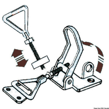 SS toggle fastener 100-125 mm