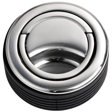 Caratterizzato da una presa particolarmente agevole:- acciaio inossidabile 316 lucidato a specchio;- estetica flush deck;- maniglia ergonomica di grandi dimensioni;- maniglia retrattile a molla;- distanziale in plastica con inviti per taglio customizzato.