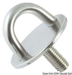 In acciaio inox lucidato.