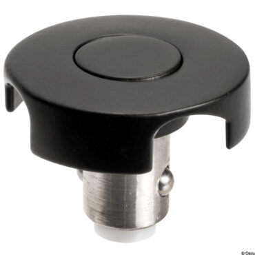 Sistema di aggancio/sgancio rapido che permette di fissare in maniera rapida parabordi, tendalini, ecc.Realizzato in acciaio inox AISI 316. Quando non in uso la base ad incasso rimane a filo.Dotato di anello loop in Dyneema per fissaggio al parabordo/tendalino.