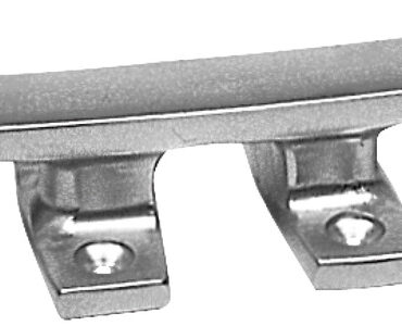 In alluminio anodizzato, lucidatura accurata anche nei particolari.