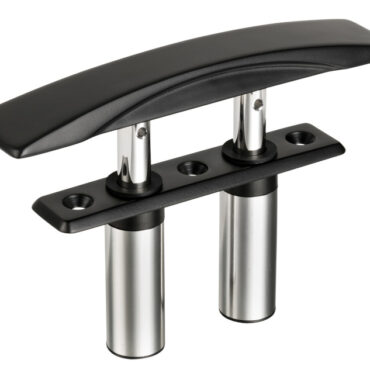 Bitta stagna con montaggio tramite viti da sopra. Ottima scorrevolezza. Presa ergonomica per il sollevamento. O-ring in gomma fluorata che permette una scorrevolezza fluida. Approvate ENAVE in accordo alla ISO 15084:2003.