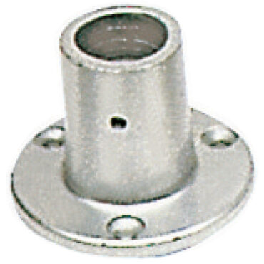 In alluminio lucidato e anodizzato per tubi con Ø da 25/30 mm