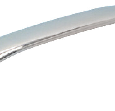 In acciaio inox microfuso AISI 316 lucidato a specchio.