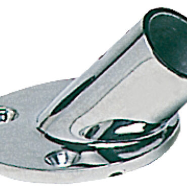 Round fitting for pulpit 45° 22 mm