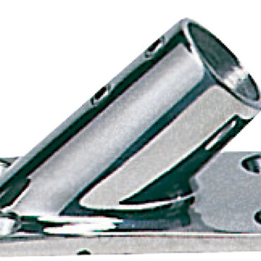 Rectangular fitting 45° 22 mm