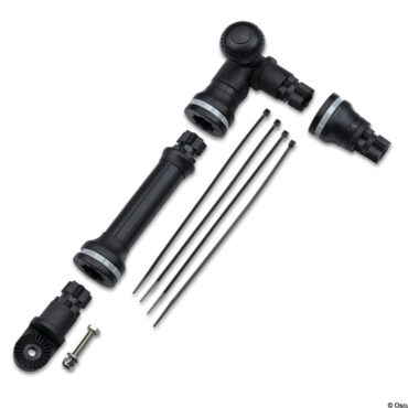 Facile rimozione del trasduttore.Permette la rotazione fuori dall'acqua anche per brevi spostamenti.