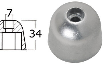 Zinc spare anode orig. ref. 101180