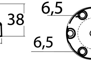 Anode compatible with Max-Prop 25/28 mm