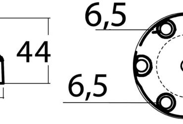 Anode compatible with Max-Prop 28/35 mm