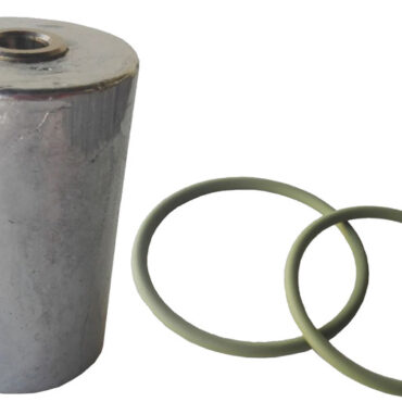 Zinc anode for Volvo DPH/DPR exhaust pipe