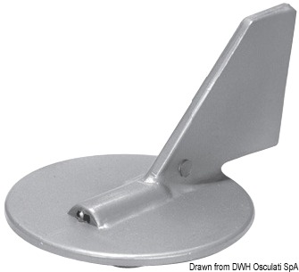 Fin anode for Yamaha 150/225 HP