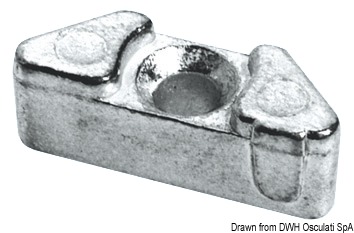 Anode cylinder for Yamaha 9.9/250 HP