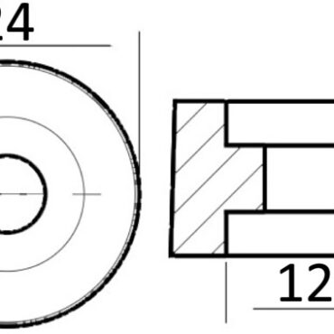 Collecteur zinc anode 70/90/115 HP