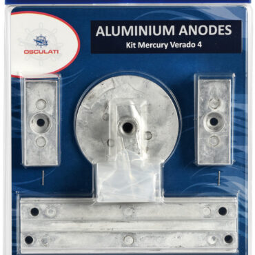 Anode kit for Mercury 4-pcs. magnesium