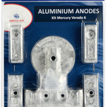 Anode kit for Verado 6 8-pcs. magnesium