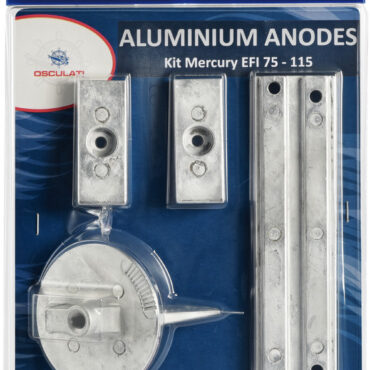 Anode kit for Mercury 75>115 EFI magnesium