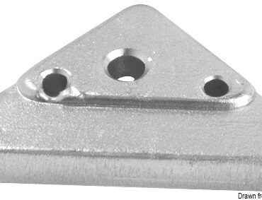 DPX leg aluminium anode