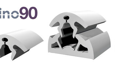 Realizzato in PVC. Composto da 2 parti ad incastro + profilo inox di fissaggio (solo 65 e 90). Montaggio a freddo.Bino 40 estremamente flessibile ed adatto a curvature accentuate sui due assi. Bino 65 e 90 fornisce una elevata protezione ed è consigliato per imbarcazioni pesanti, da lavoro, militari o dove la facilità di installazione è necessaria.