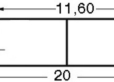 Già forato e svasato.