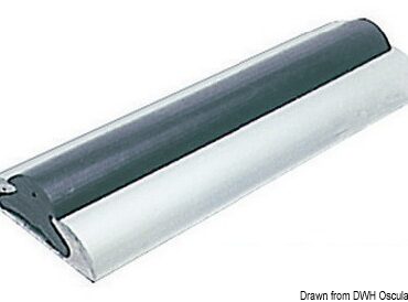 Con inserti in PVC flessibile in vari colori e terminabili da abbinare. Venduti in barre da 6 o 3 m.Ordine minimo 24 m per misura.