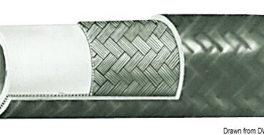 High pressure nylon pipe 5/16" R7 24 m