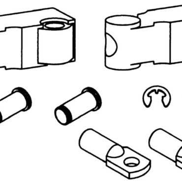 Per l’adattamento del cavo C22 alle scatole B301 e B302