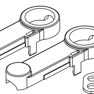 Per adattamento cavi C5/C16/MACH5 a scatole B322.