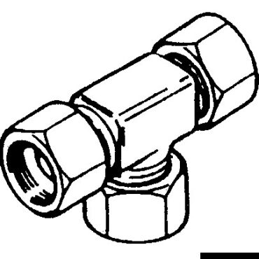Ultraflex 3/8" T-joint (TF 38)