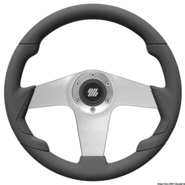 Corona in poliuretano, razze argento.