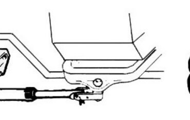 Per attacco motore su cavi senza passaggio nel canotto.