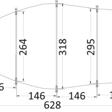 Fabbricati in tessuto di poliestere con rivestimento impermeabile in poliuretano, elastico perimetrale per una migliore aderenza alle murate della barca. UV resistente. Cuciture doppie, anelli perimetrali per mettere in tensione il telone.