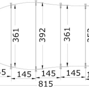 Fabbricati in tessuto di poliestere con rivestimento impermeabile in poliuretano, elastico perimetrale per una migliore aderenza alle murate della barca. UV resistente. Cuciture doppie, anelli perimetrali per mettere in tensione il telone.