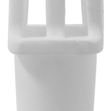 Fabbricato in nylon bianco