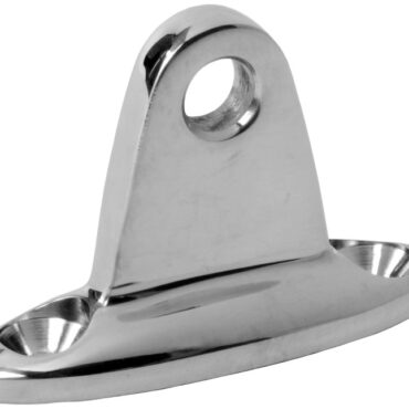 In acciaio inox AISI 316 lucidato a specchio, nuova versione carenata. Perno / foro da 6 mm