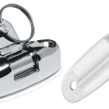 Tutto inox AISI 316, con base in plastica.