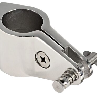 In acciaio inox AISI 316 lucidato a specchio.