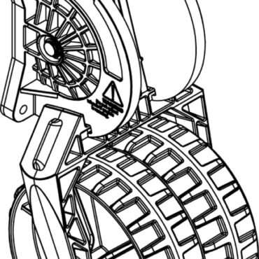 Fabbricate in plastica ad alta resistenza. Sistema di sicurezza per mantenerle in posizione di riposo in navigazione. Universali per qualsiasi tender.