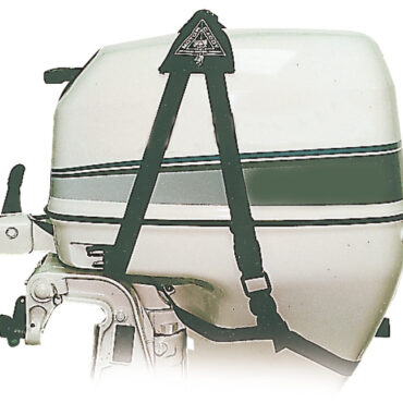 Dotata di maniglia superiore, universale per tutti i fuori bordo in commercio.Indispensabile per spostare il fuoribordo dal Pram al pulpito di poppa e viceversa.