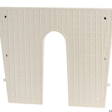 Stern protection plate RAL 9001 420x340 mm