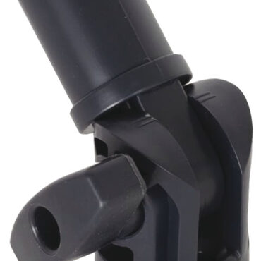 Realizzato con tubi in acciaio inox AISI 316 lucidato Ø32mm.Completo di basi di fissaggio in nylon nero.