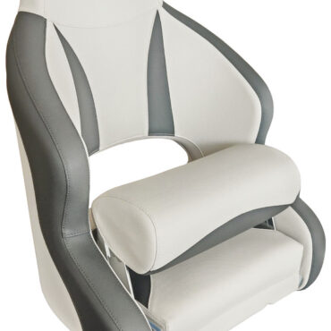 Anima in plastica stampata a rotazionale; imbottitura di schiuma espansa ad alta densità; foro sulla parte lombare; risponde alle normative ABYC.