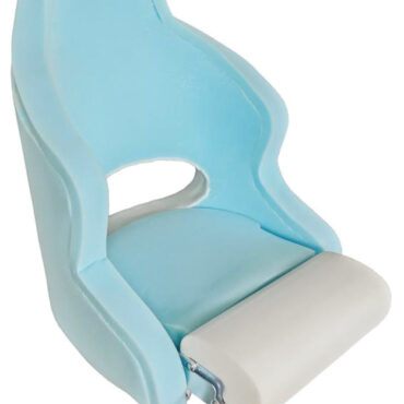 Anima in plastica stampata a rotazionale; imbottitura di schiuma espansa ad alta densità; foro sulla parte lombare; risponde alle normative ABYC.