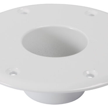 Spare white aluminium support for table legs Ø 160