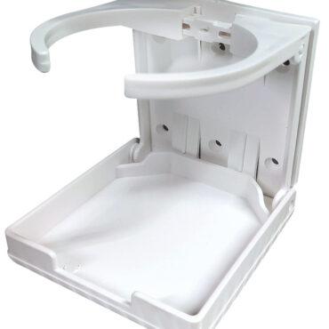 Struttura regolabile, fissaggio a parete. Per ospitare diverse misure di bicchiere.