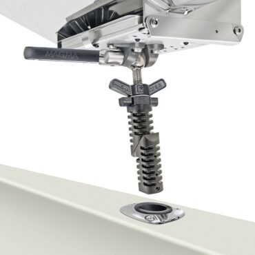 Fastening system f.MAGMA on fishing-rod holder