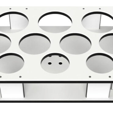 Realizzato in polietilene ad alta densità approvato dalla FDA e resistente ai raggi UVPuò contenere bottiglie di diverse dimensioni e trasforma il vostro piano da lavoro in un minibar durante le feste a bordo.